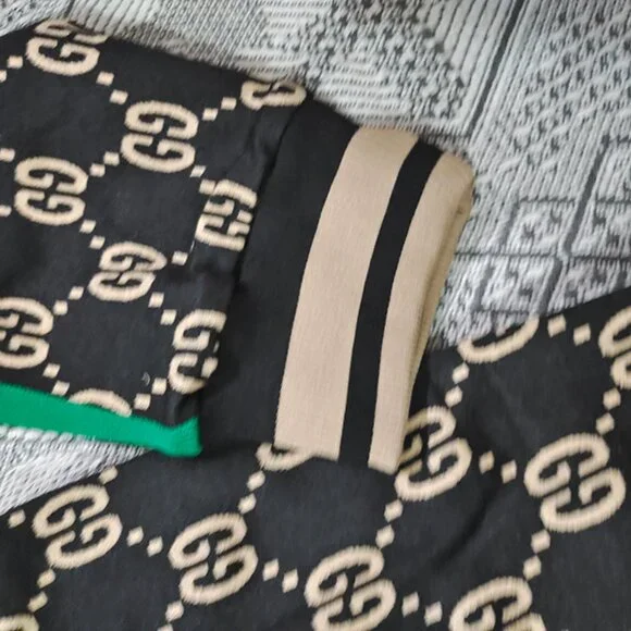 Gucci Classic Double G All-Over Print Baseball Jacket - Picture 2 of 10